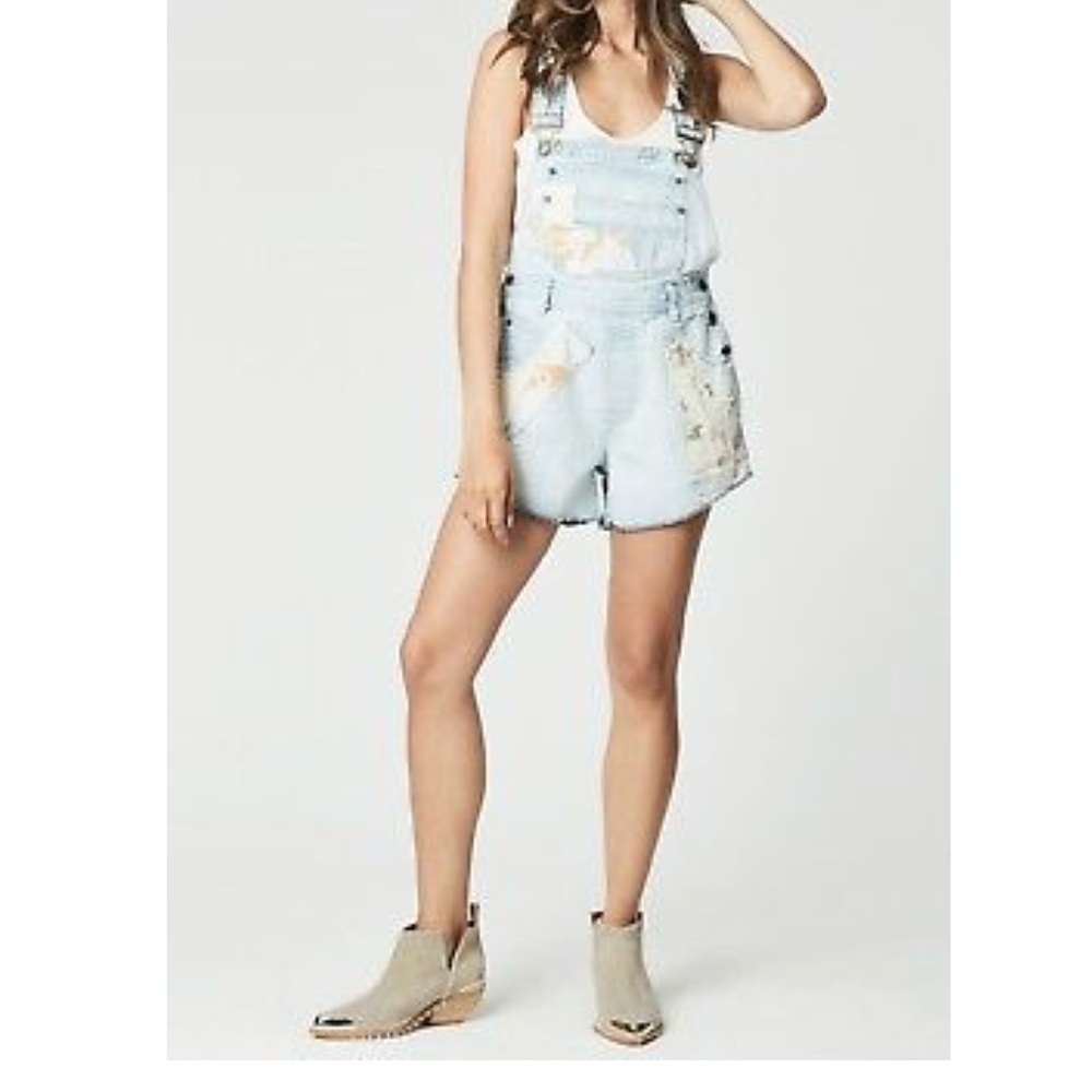 Never Worn LF Carmar Overall Shorts